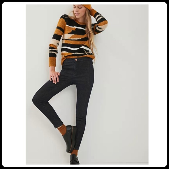 Anthropologie Denim - Anthropologie Pilcro shimmer high rise denim leggings